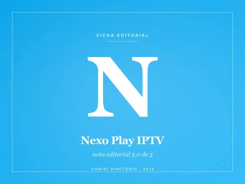 Teste IPTV Nexo Play IPTV